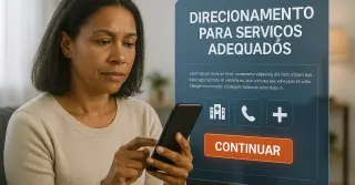 Direcionamento para Serviços Adequados