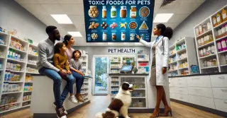 Educação sobre Alimentos Tóxicos para Pets