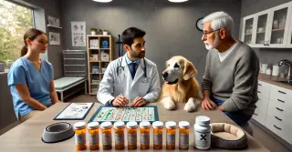 Gestão de Polimedicação para Pets Idosos