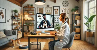 Teleorientação para Adaptação de Filhotes